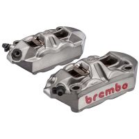BREMBO UPGRADE Pair of M4 one-piece callipers - 108mm/P4 34 (with pads)