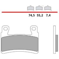 BREMBO UPGRADE Z04 Sintered Metal Brake pads - 107A48617
