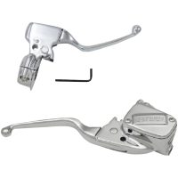 Broms kopplingshandtag Kit Krom Aluminium DRAG SPECIALTIES