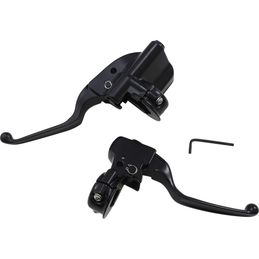 Broms kopplingshandtag Kit Svart Matt DRAG SPECIALTIES