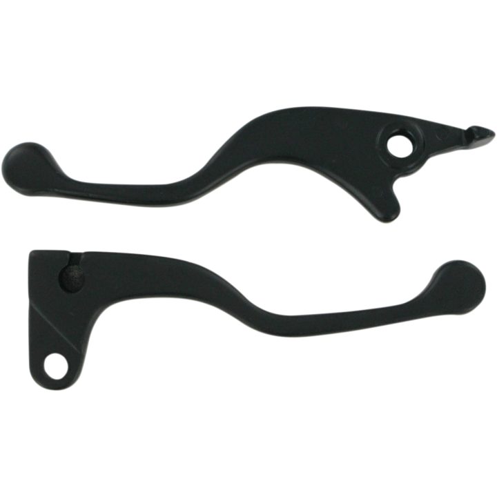 Broms- och kopplingsgrepp Shorty Power Svart Polerad PARTS UNLIMITED – bild 2