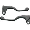 Broms- och kopplingsgrepp Shorty Power Svart Polerad PARTS UNLIMITED – miniatyr 1