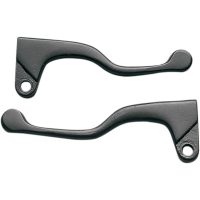 Broms- och kopplingsgrepp Shorty Power Svart Polerad PARTS UNLIMITED