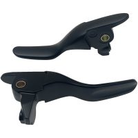 Broms- och kopplingshandtag Short Svart Matt Aluminium DRAG SPECIALTIES