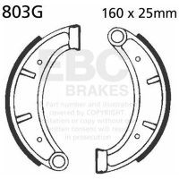 Bromsback Organisk Grooved EBC