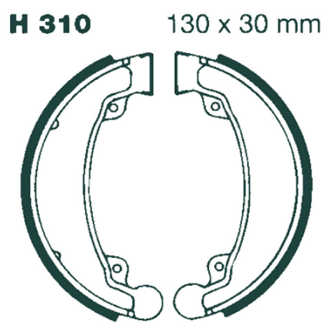Bromsback Standard EBC EBC BRAKE SHOE
