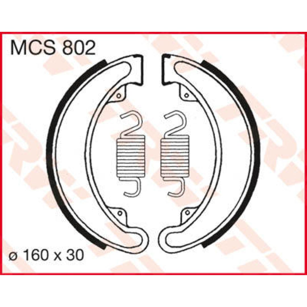 Bromsback Standard TRW Silver