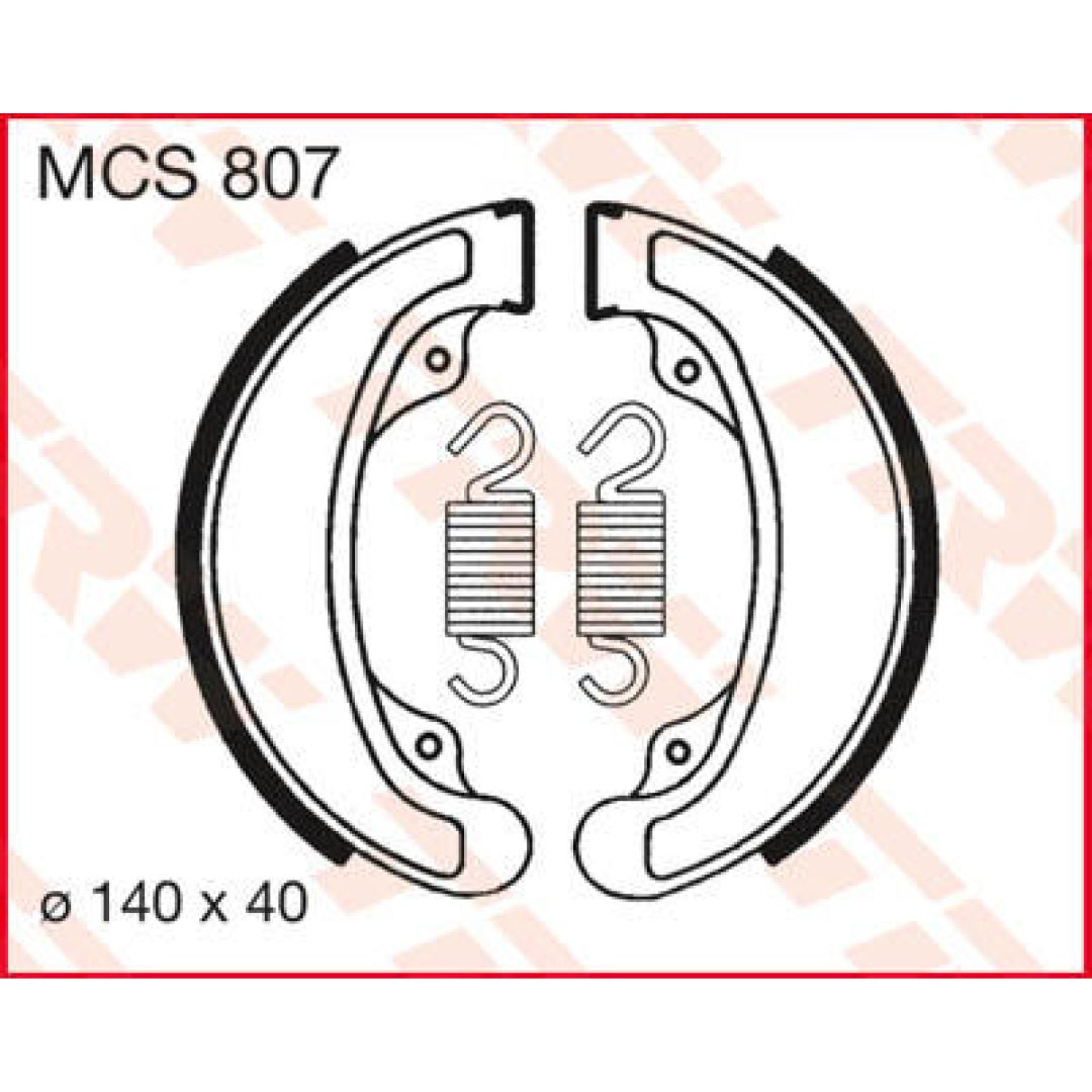 Bromsback Standard TRW Silver
