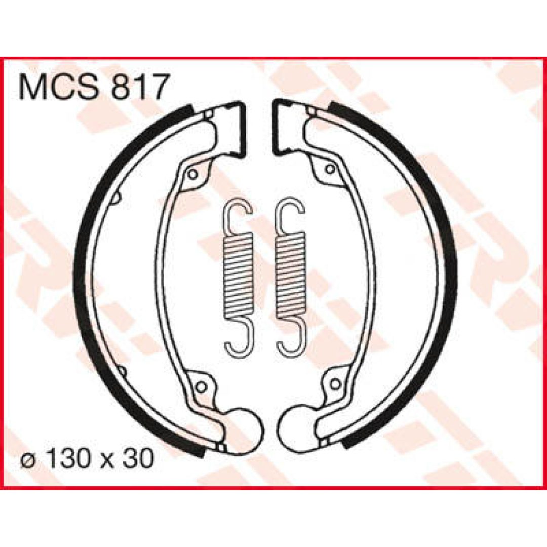 Bromsback Standard TRW Silver