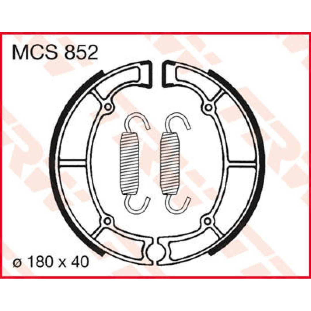 Bromsback Standard TRW Silver
