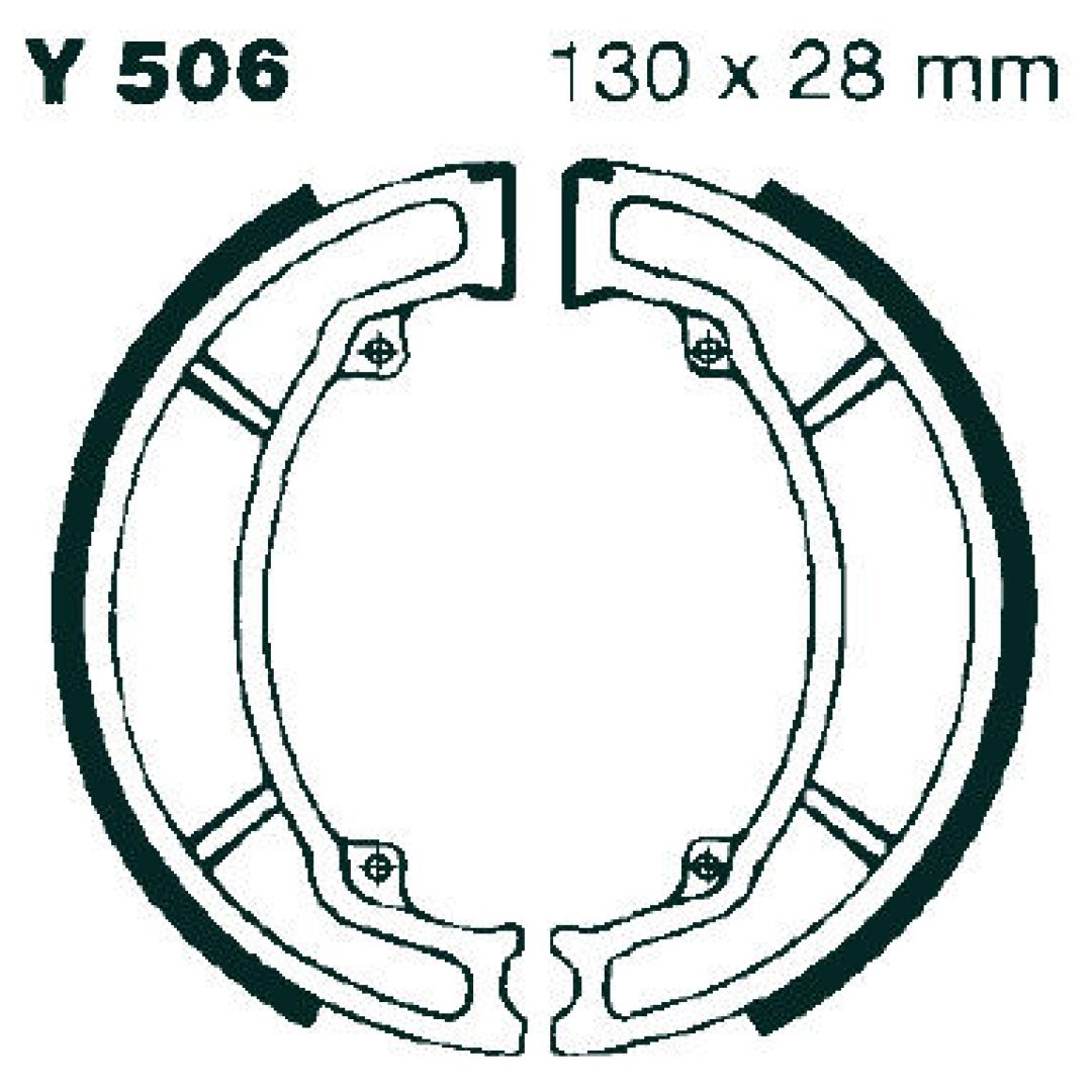 Bromsbackar Bak EBC standard