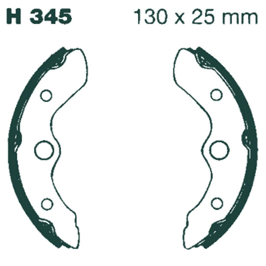 Bromsbackar Fram EBC EBC BRAKE SHOE
