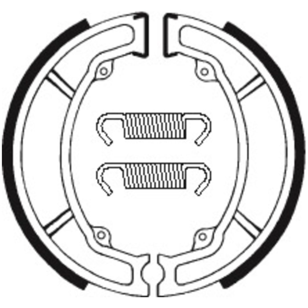 Bromsbackar Off-Road/ATV Organiska TECNIUM