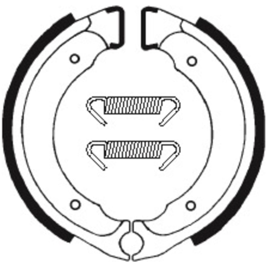 Bromsbackar Scooter/ATV Organiska TECNIUM