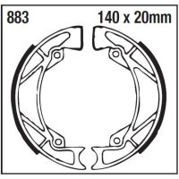 Bromsbackar Standard Organiska EBC