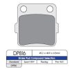 Bromsbelägg BAK DP-Brakes Bak YZ 80/85, 93-> – miniatyr 1