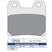 Bromsbelägg BAK DP-Brakes