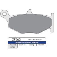 Bromsbelägg BAK DP-Brakes