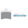 Bromsbelägg BAK DP-Brakes Bakbelägg – miniatyr 1