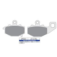 Bromsbelägg BAK DP-Brakes
