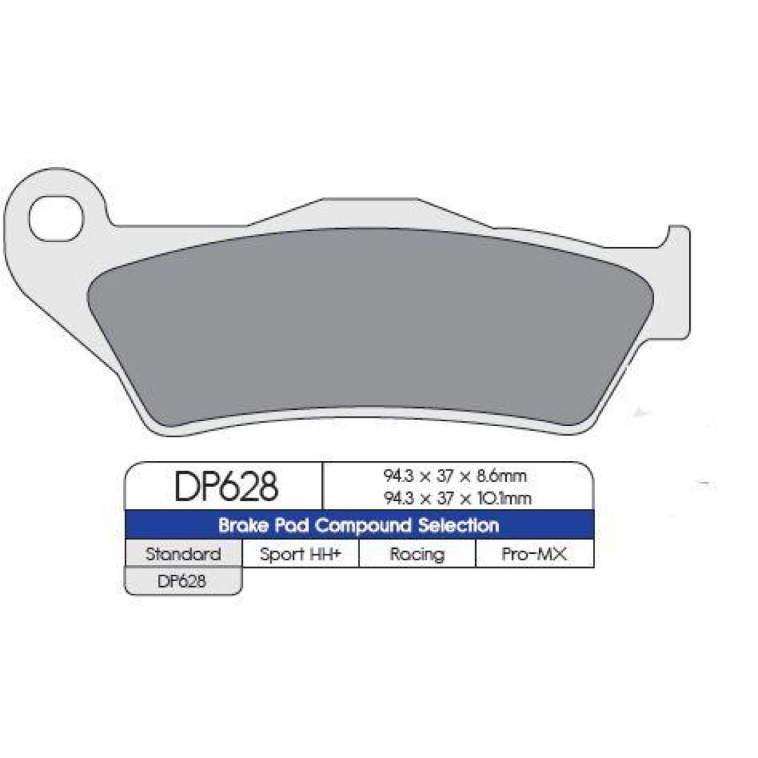 Bromsbelägg BAK DP-Brakes Bakbelägg