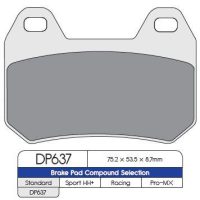 Bromsbelägg BAK DP-Brakes