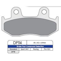 Bromsbelägg BAK DP-Brakes