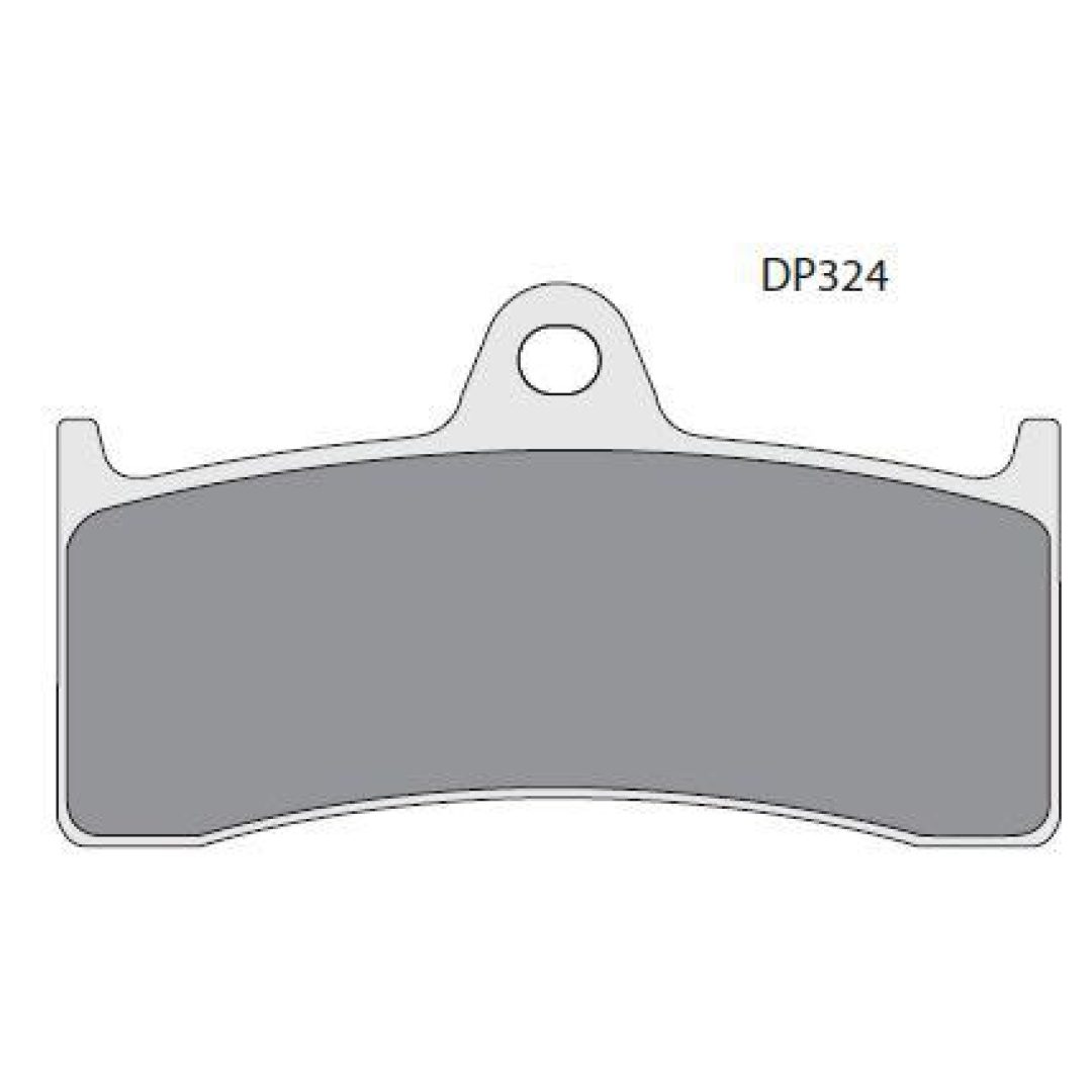 Bromsbelägg BAK DP-Brakes BRAKE PAD SINTERED DP324