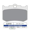 Bromsbelägg BAK DP-Brakes BRAKE PAD SINTERED DP911 – miniatyr 1