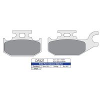 Bromsbelägg BAK DP-Brakes