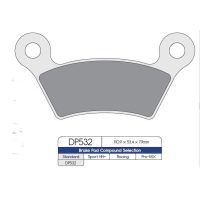 Bromsbelägg BAK DP-Brakes