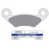 Bromsbelägg BAK DP-Brakes BRAKE PAD SINTRD DP992 – miniatyr 1