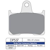 Bromsbelägg BAK DP-Brakes