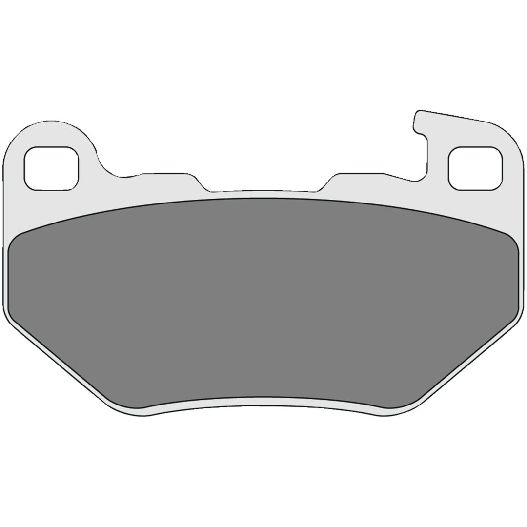 Bromsbelägg BAK DP-Brakes Bromsbelägg