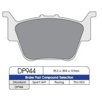 Bromsbelägg BAK DP-Brakes