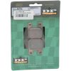 Bromsbelägg BAK DP-Brakes PAD P-M 124X4S 125X4SL – miniatyr 2