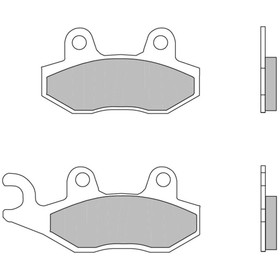 Bromsbelägg BAK Kolkeramik Brembo – bild 3