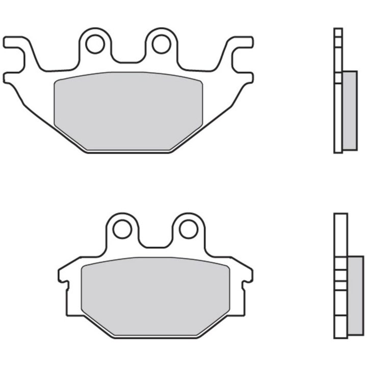 Bromsbelägg BAK Kolkeramik Brembo – bild 3