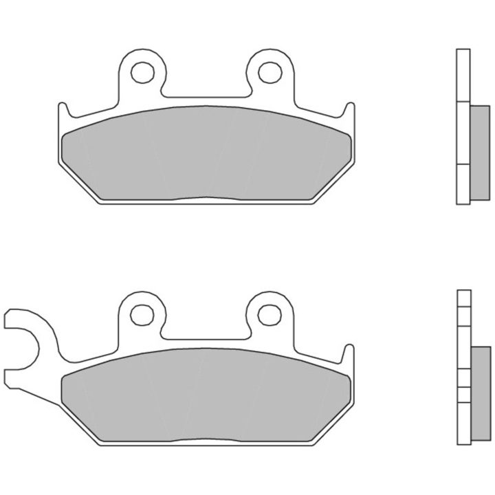 Bromsbelägg BAK Kolkeramik Brembo – bild 3