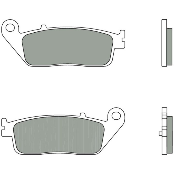 Bromsbelägg BAK Kolkeramik Brembo – bild 3