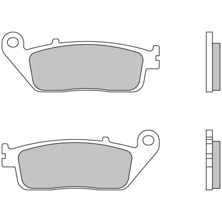 Bromsbelägg BAK Kolkeramik Brembo – bild 3
