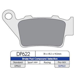 Bromsbelägg BAK MX-Pro DP-Brakes