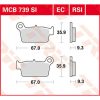Bromsbelägg BAK RSI Racing Sinter TRW Racing – miniatyr 1