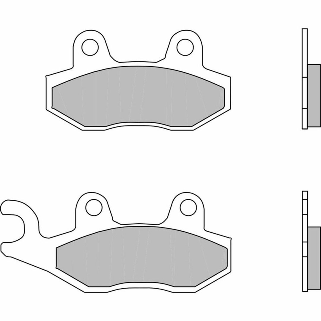 Bromsbelägg BAK Sinter Brembo