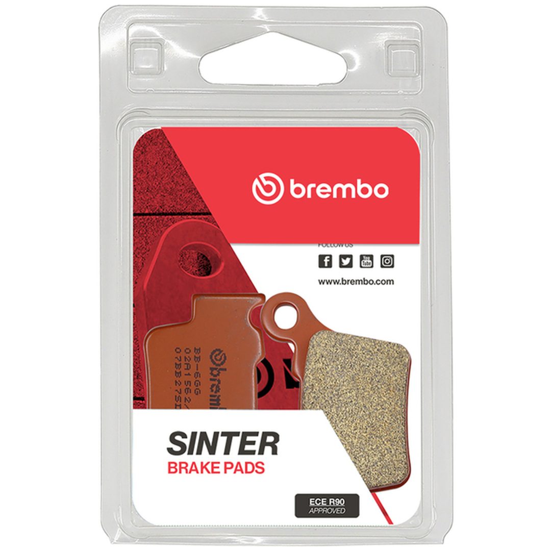 Bromsbelägg BAK Sinter Brembo – bild 2