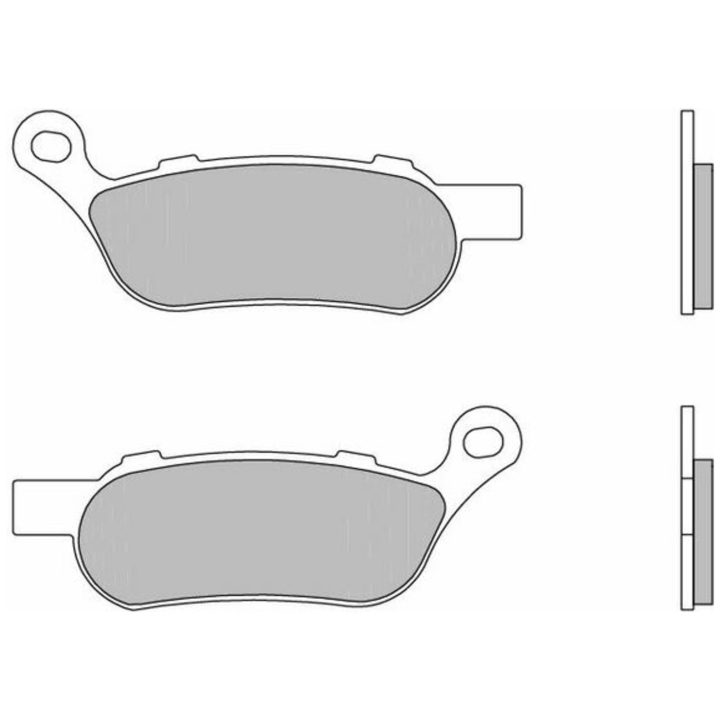 Bromsbelägg BAK Sinter Brembo – bild 2