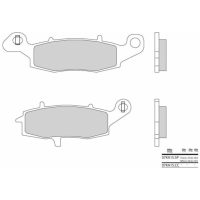 Bromsbelägg BAK Sinter Brembo