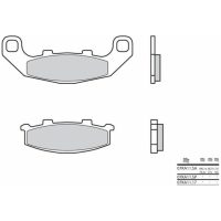 Bromsbelägg BAK Sintrad Metall Brembo