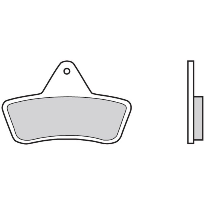 Bromsbelägg BAK Sintrad Metall Brembo – bild 3