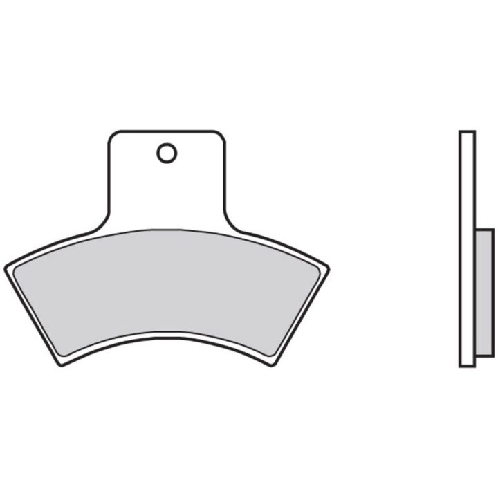 Bromsbelägg BAK Sintrad Metall Brembo – bild 3